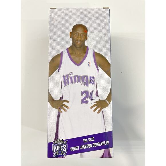 BOBBY JACKSON THE KISS BOBBLEHEAD Sacramento Kings NBA Basketball - Picture 1 of 5